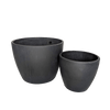 Black and TerraCotta Eco Pots