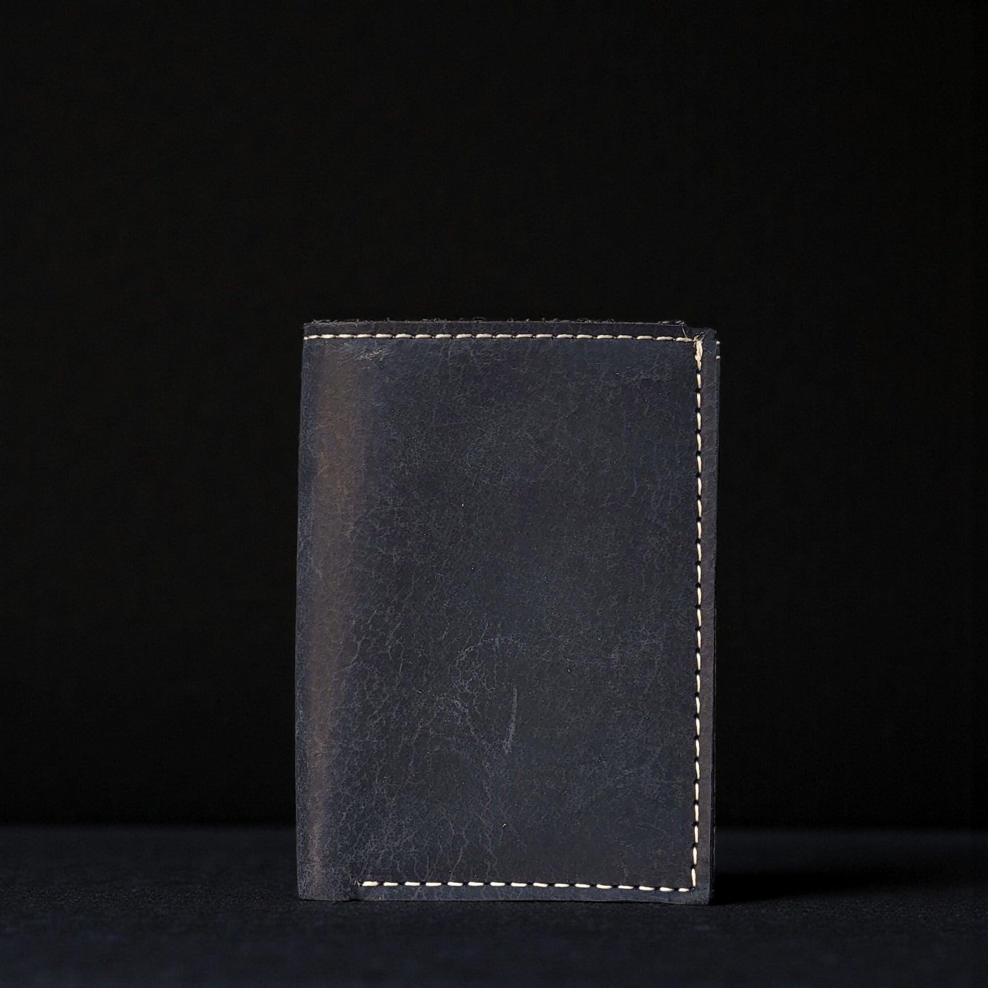 Meraki - Brown Full Grain Leather Trifold Wallet
