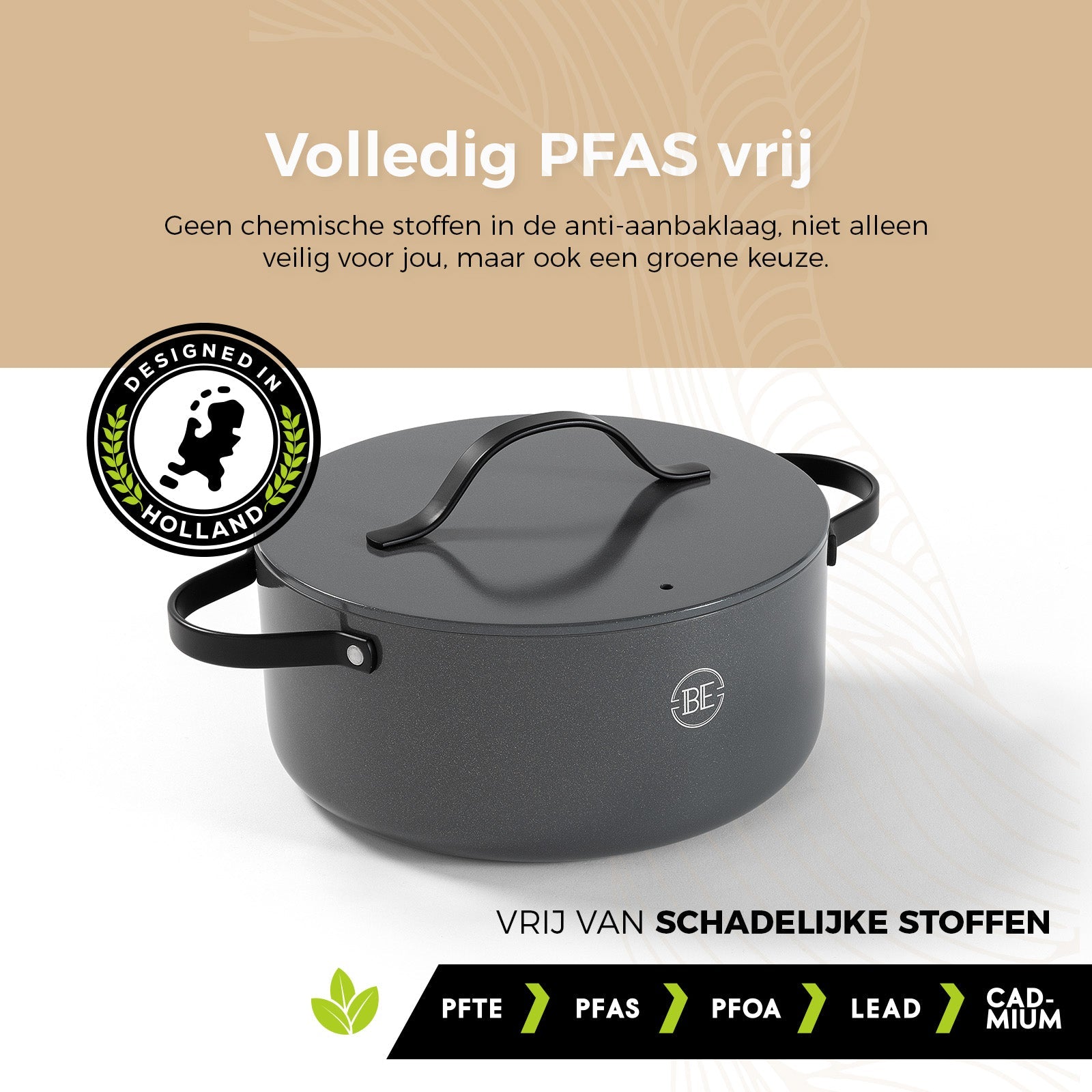 BE | LIVING Essential Series Casserole with Lid