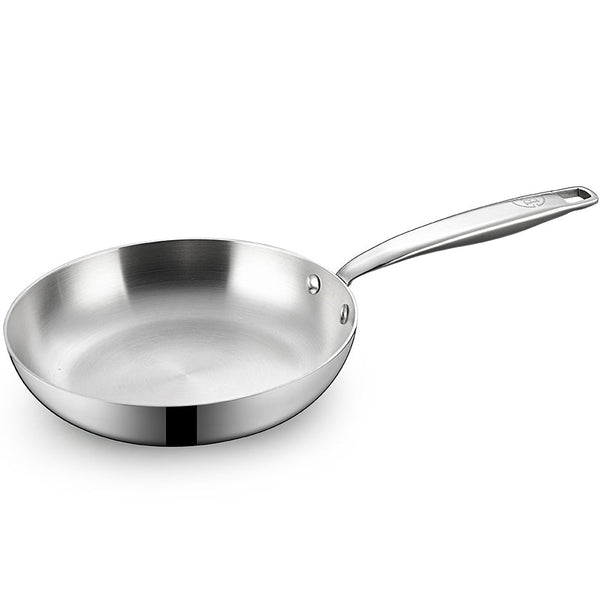 BE | LIVING Essential Series Tri-Ply Stainless Steel Frying Pan