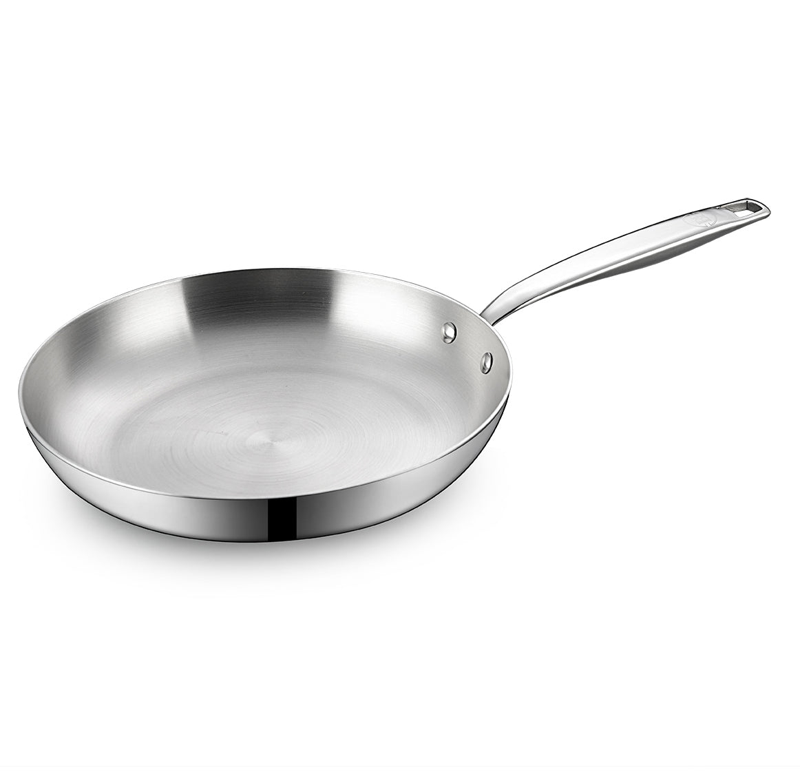 BE | LIVING Essential Series Tri-Ply Stainless Steel Frying Pan