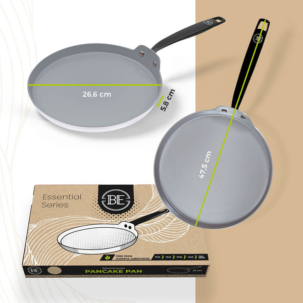 BE | LIVING Essential Series Pancake Pan - Ø 26 cm