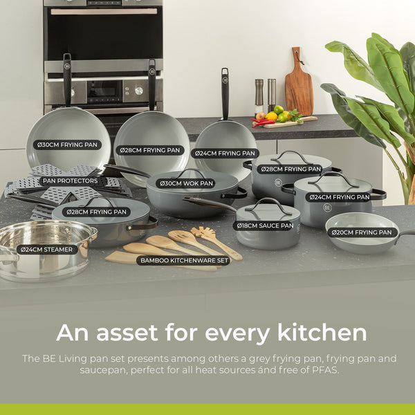 BE | LIVING Essential Series Cookware Sets