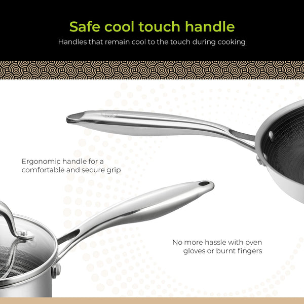 BE | LIVING CIRCLAD Series 12-Piece Nonstick Cookware Set
