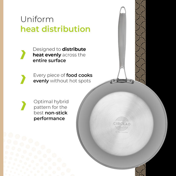 BE | LIVING CIRCLAD Series 12-Piece Nonstick Cookware Set