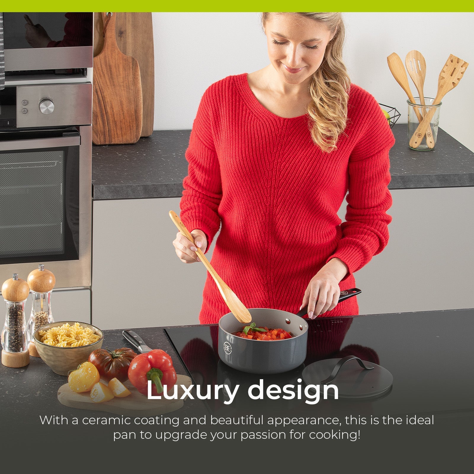 BE | LIVING Essential Series Saucepan with Lid - Ø 18cm
