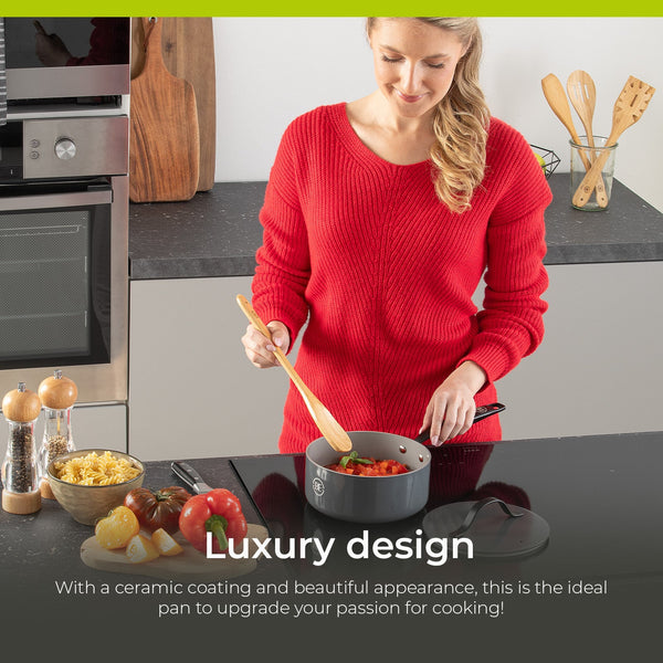 BE | LIVING Essential Series Saucepan with Lid - Ø 18cm