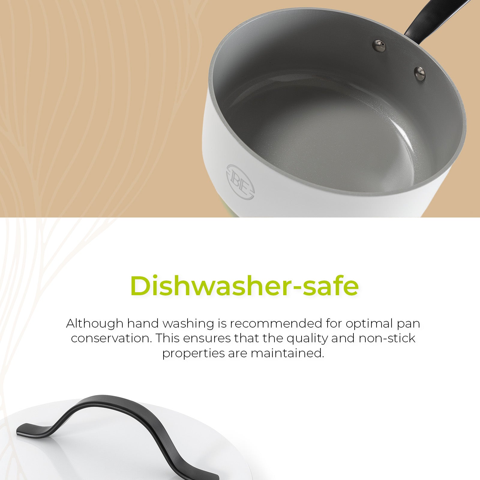 BE | LIVING Essential Series Saucepan with Lid - Ø 18cm