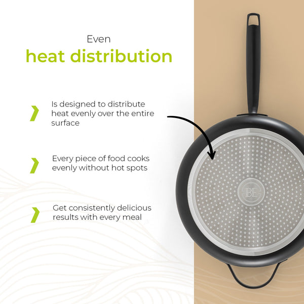 BE | LIVING Essential Series Sauté Pan with Lid - Ø 28cm