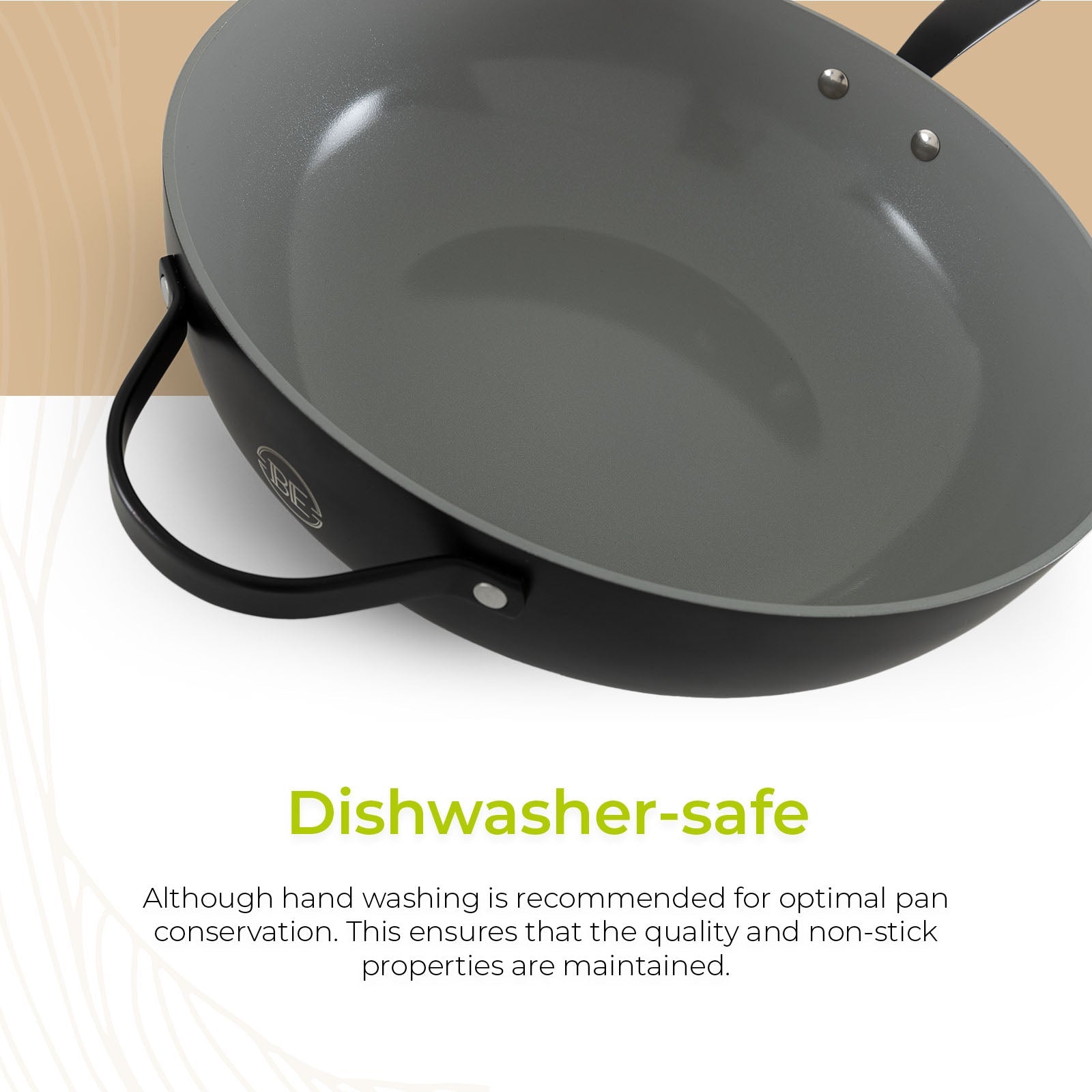 BE | LIVING Essential Series Wok with Lid - Ø 30 cm