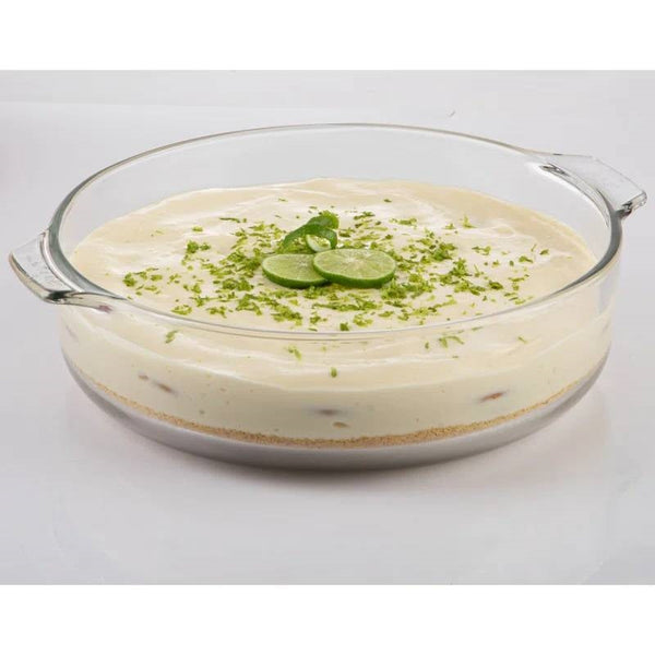 3-Quart Glass Bakeware Casserole Dish Dutch Oven with Oven-Safe Glass Lid