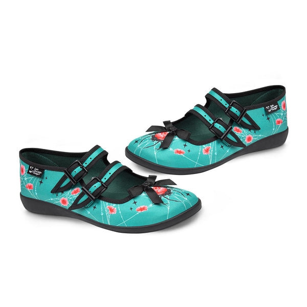 Chocolaticas® Bloomfang Women's Mary Jane Flat