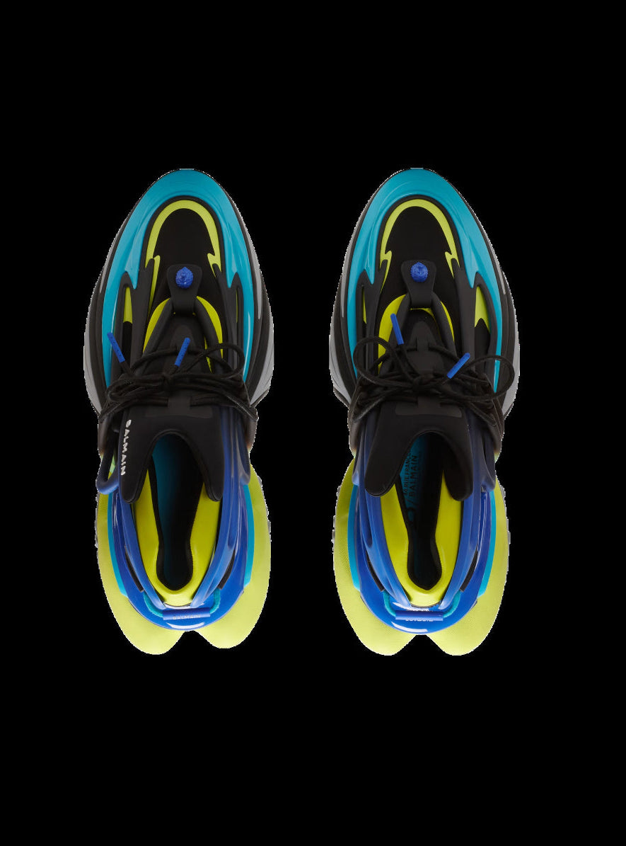 Unicorn Sneakers in Neoprene and Leather Snake Oil Guru