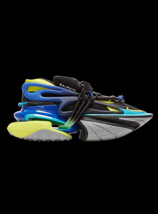 Unicorn Sneakers in Neoprene and Leather Snake Oil Guru