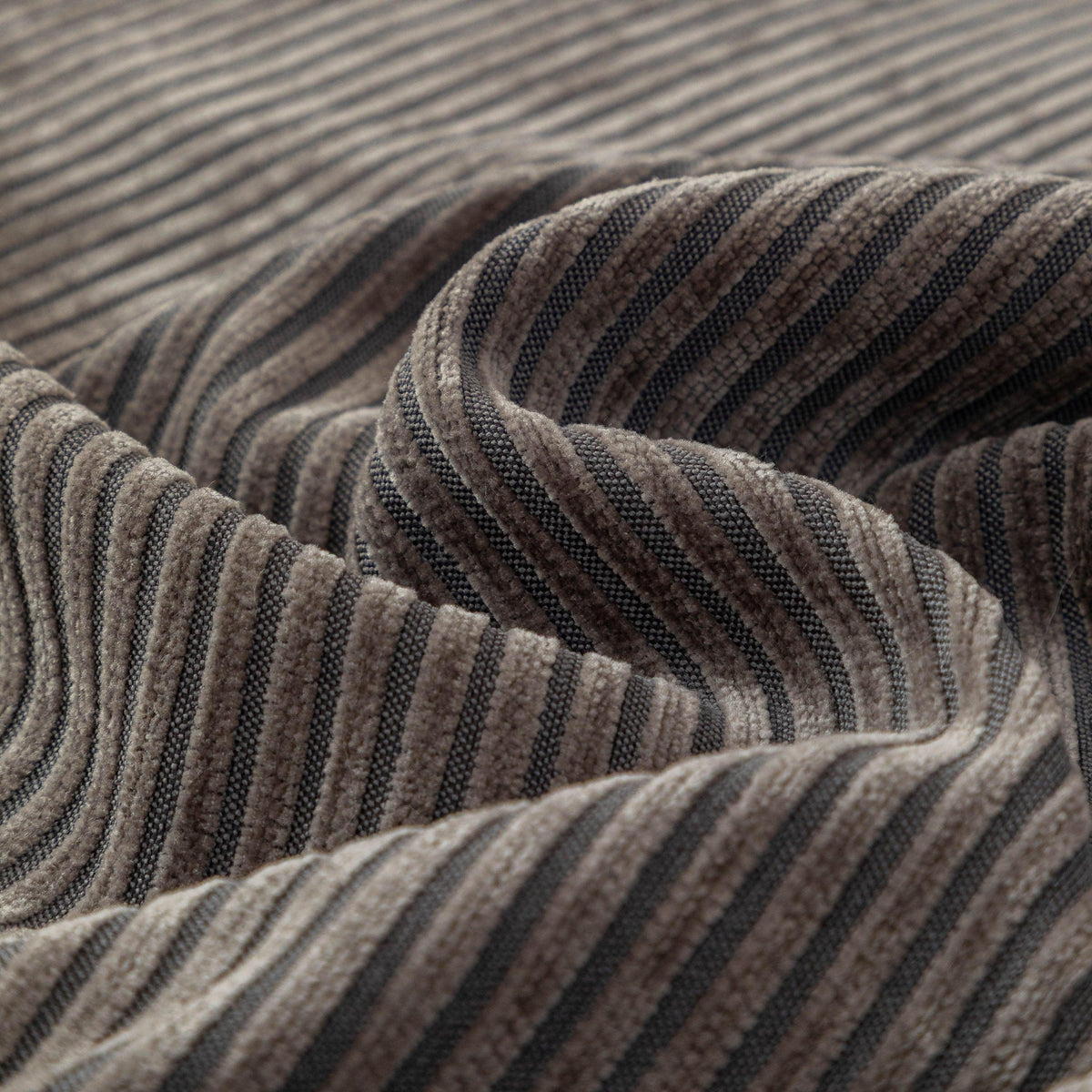 Textured Striped Cozy Couch Cover Throw Blanket with Pom Pom Trim for Sectional Sofa