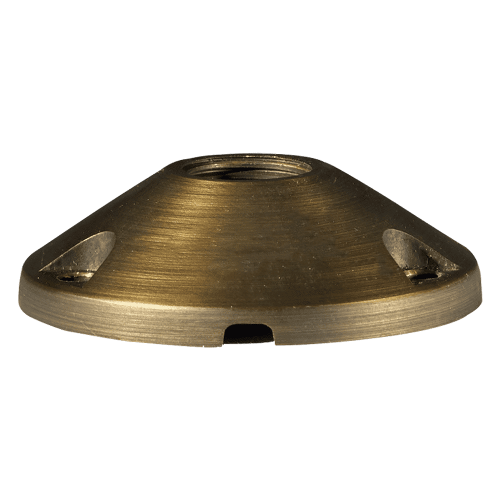 BP1 Brass Surface Mount Round Bracket for Landscape Lighting Fixture