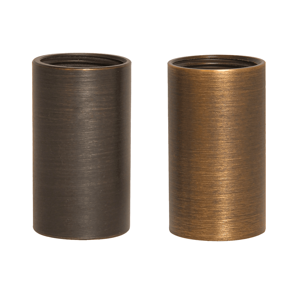 BR2 - Brass Coupling for Post/Path Light Fixtures Extension Accessories