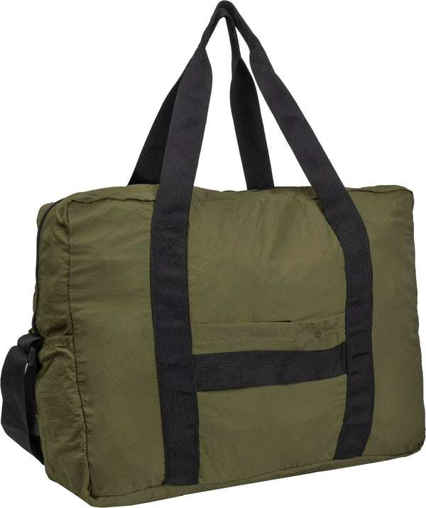 Boarding Pass Recycled Foldable & Packable Pouch Duffel Travel Bag