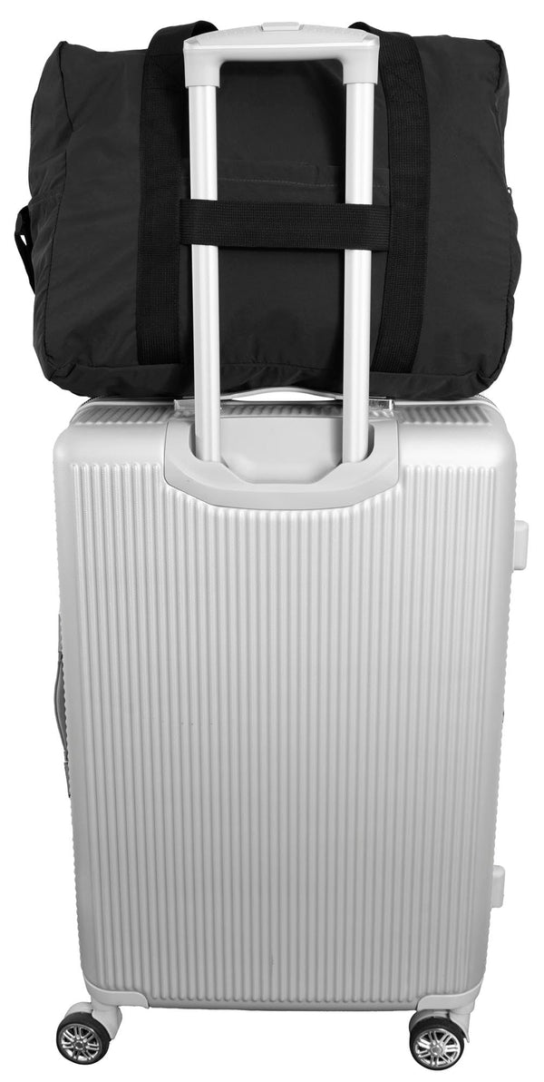 Boarding Pass Recycled Foldable & Packable Pouch Duffel Travel Bag