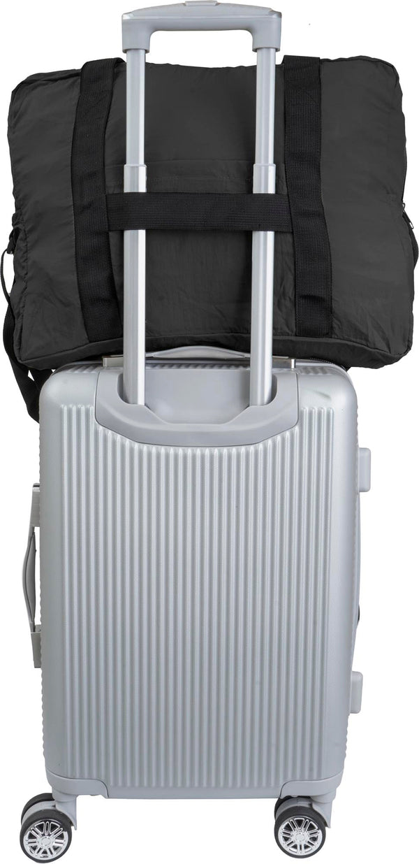 Boarding Pass Recycled Foldable & Packable Pouch Duffel Travel Bag