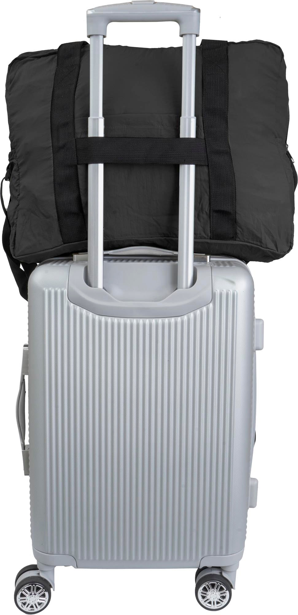 Boarding Pass Recycled Foldable & Packable Pouch Duffel Travel Bag