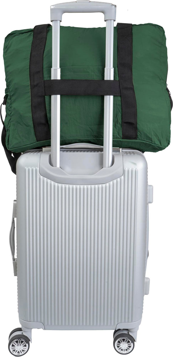 Boarding Pass Recycled Foldable & Packable Pouch Duffel Travel Bag