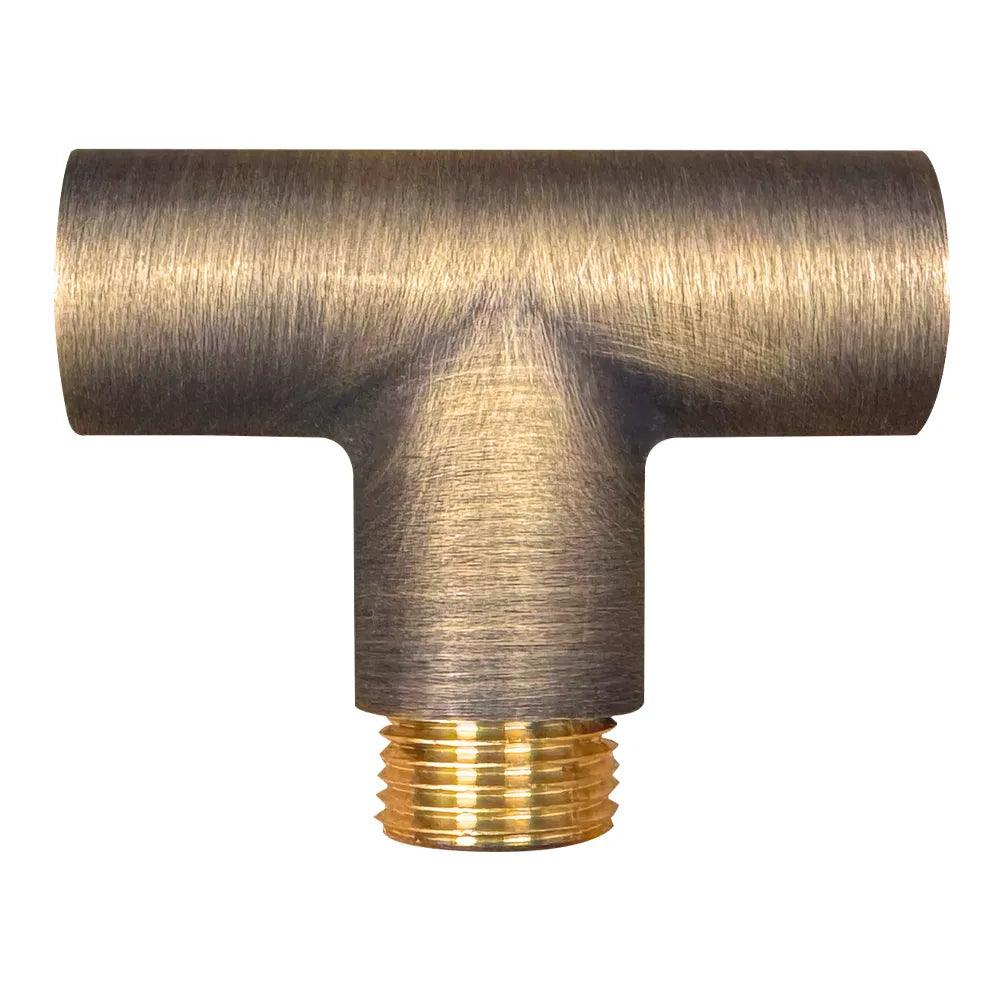 BRT1 - Brass T-Bar Coupling Accessory for Post/Path Light Fixtures