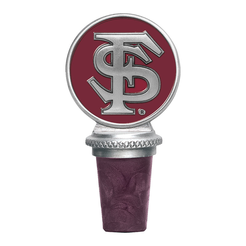 Florida State University FS Logo Bottle Stopper Heritage Metalworks, Inc.