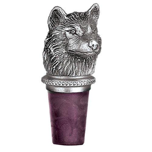 Wolf Bottle Stopper