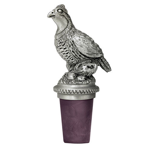 Bobwhite Quail Bottle Stopper