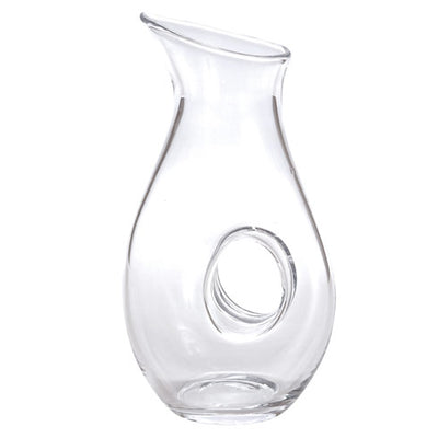 Eternity European Mouth Blown Lead Free Crystal Pitcher 28 Oz. H11