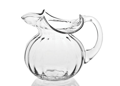 Pitchers Decanters & Ice Buckets Hemmingway Floppy Optic European Mouth Blown Pitcher 42 oz. 7.5