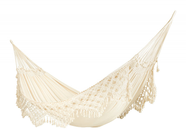 Bossanova Latte - Organic Cotton Kingsize Hammock LA SIESTA