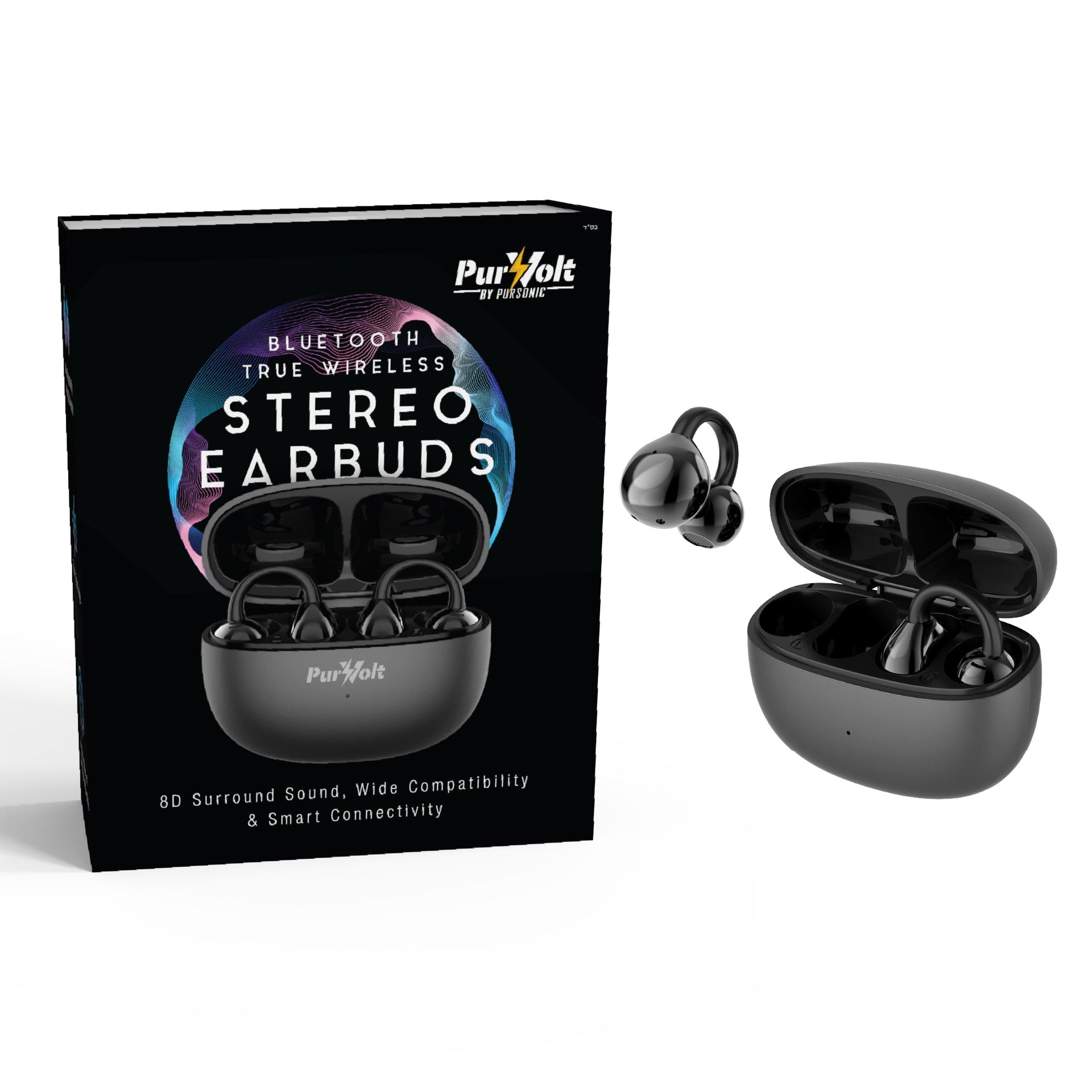 Total Audio Experience Set – Wireless Earbuds with 8D Sound + 360° Surround Speaker