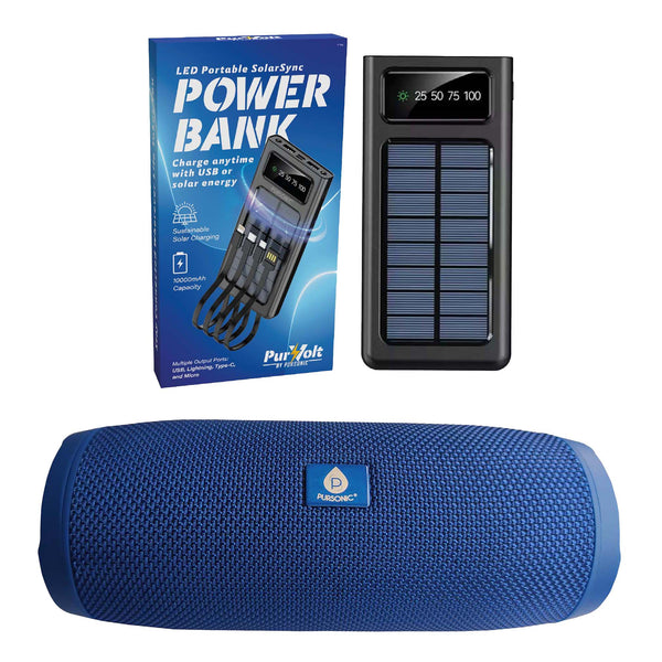 ✈️🔋🎶 Pursonic Adventure Travel Bundle: Stay Charged, Entertained, and Ready for Anything! Pursonic