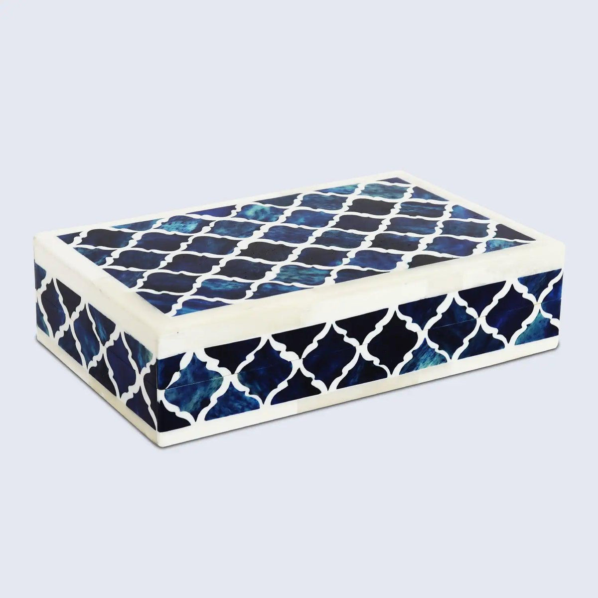 Decorative Box Patisserie Classic Collection Bone & Resin Inlay in 7 Sizes
