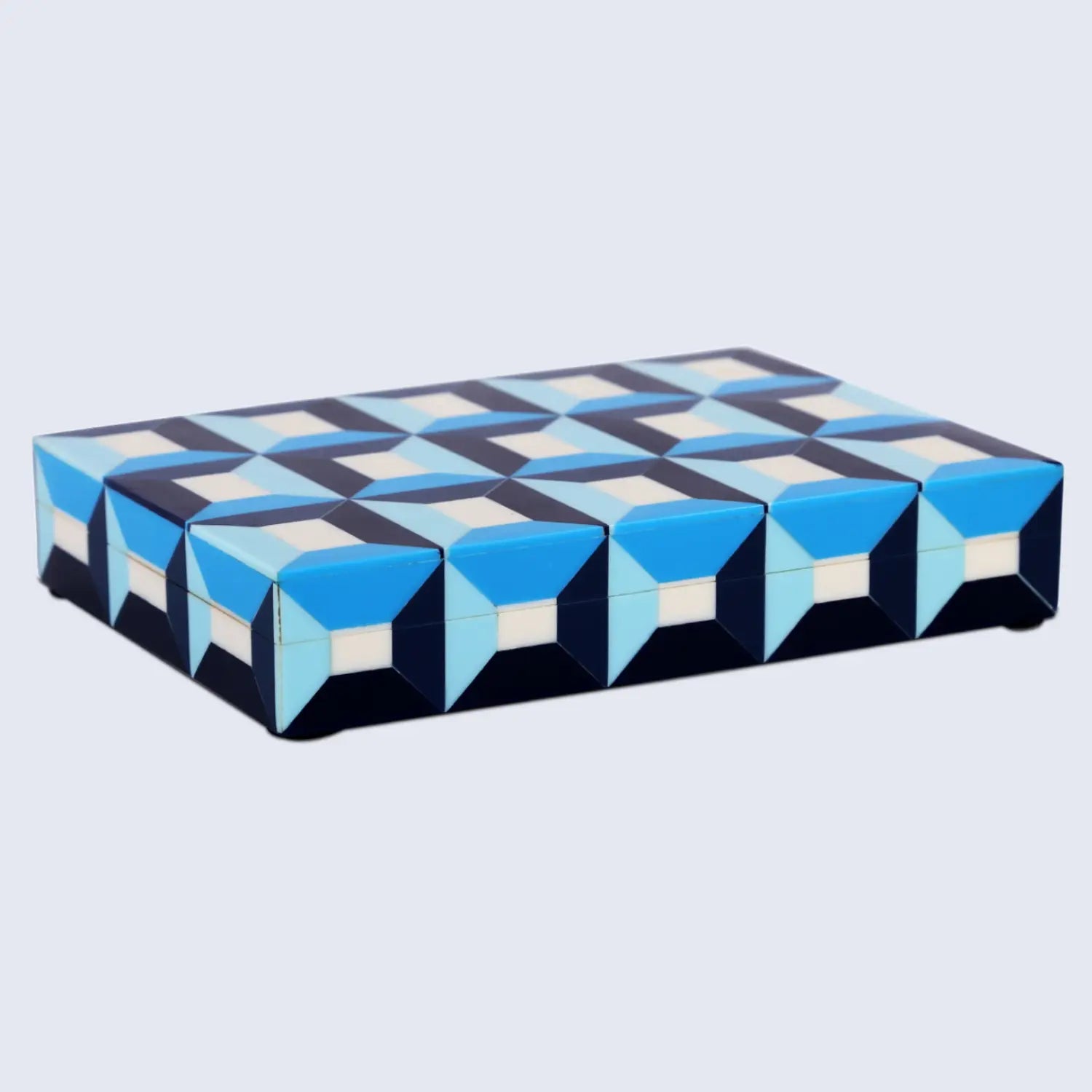 Patisserie Modern Resin Inlay Decorative Storage Box - 7 Sizes
