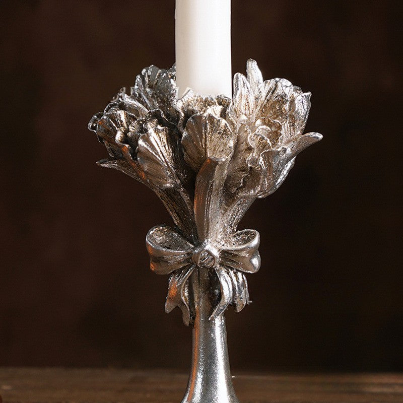 Floral Candle Holder VagabondVintage