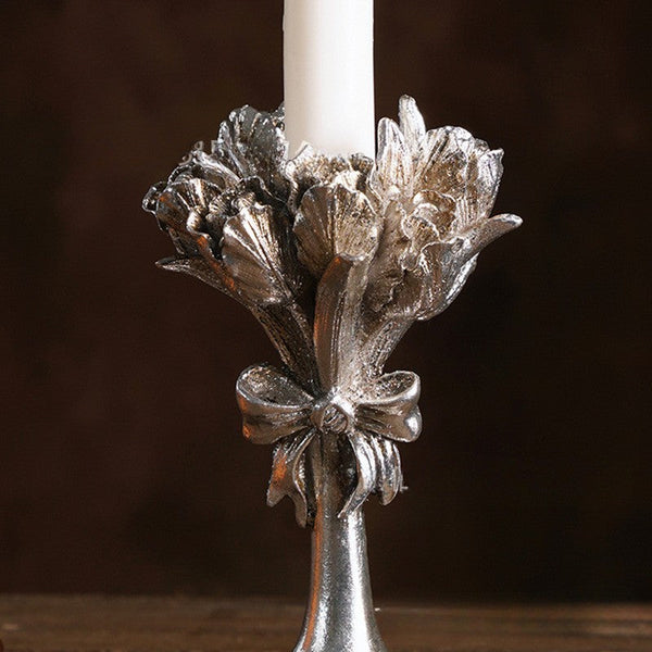 Floral Candle Holder VagabondVintage
