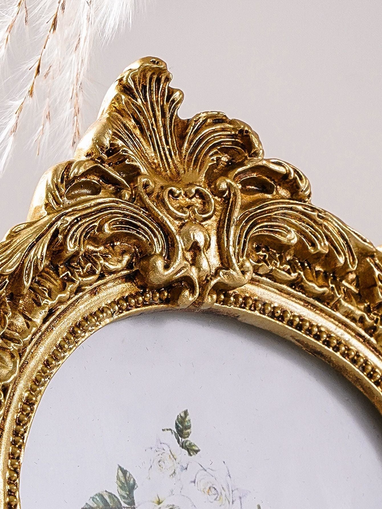 Ornate Gold Arch Photo Frame VagabondVintage