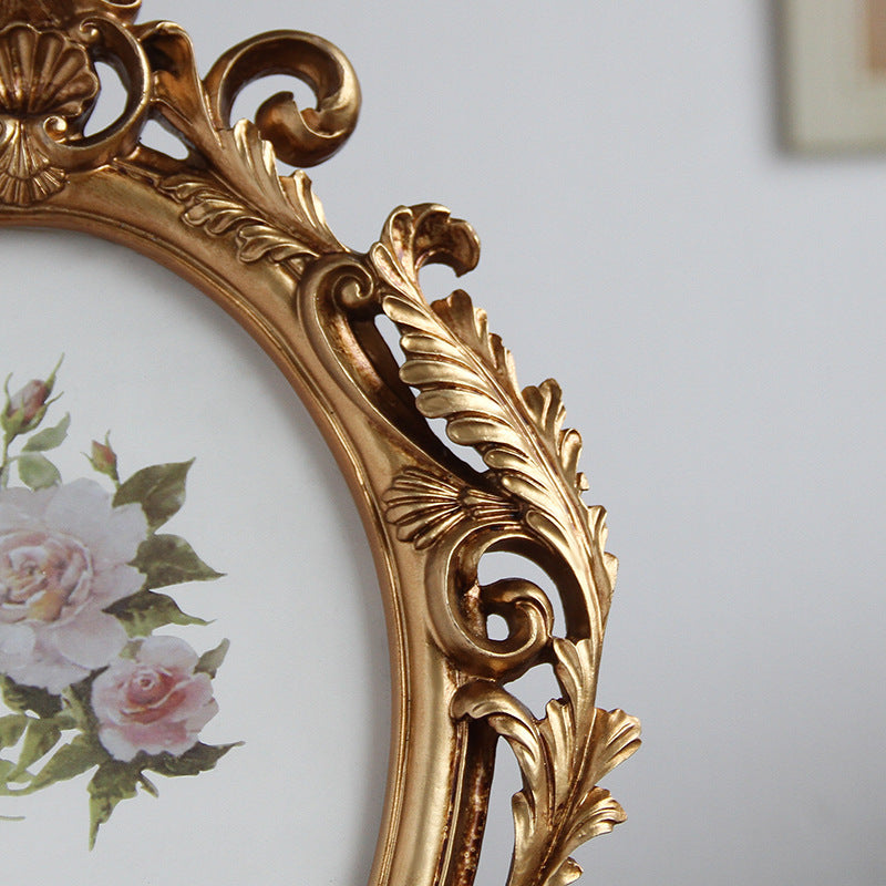 Baroque Crown Oval Photo Frame VagabondVintage