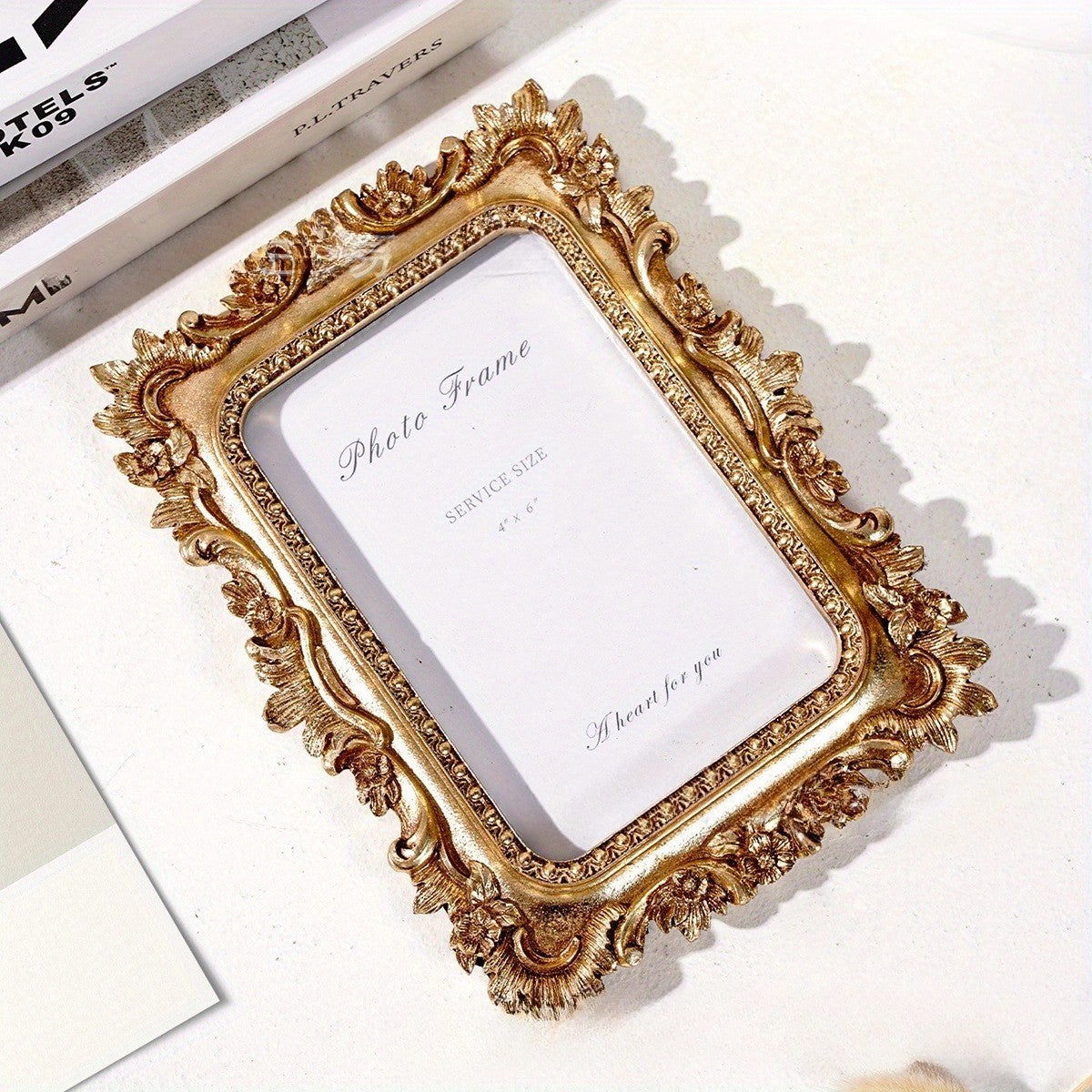 Baroque Floral Photo Frame VagabondVintage