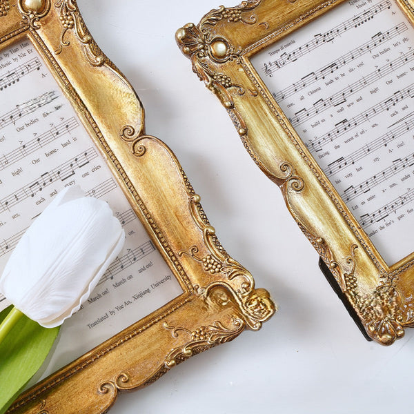 Ornate Baroque Picture Frame VagabondVintage