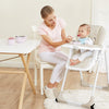 3-In-1 Convertible Baby High Chair for Baby and Toddler-Beige