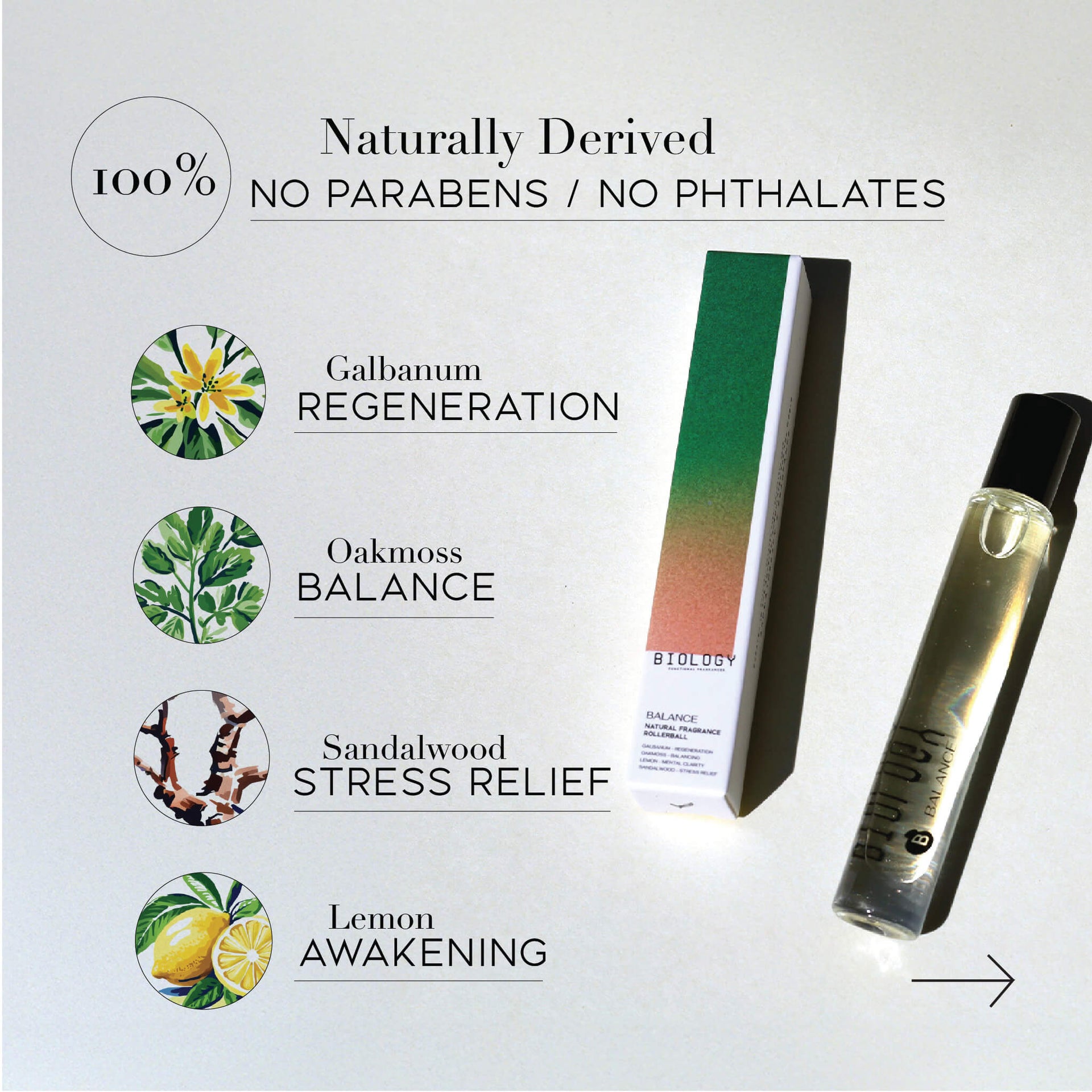 Balance Natural Fragrance Oil Rollerball