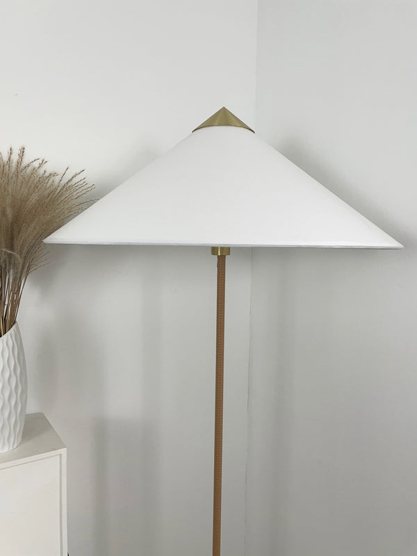 Bamboo Hat Floor Lamp