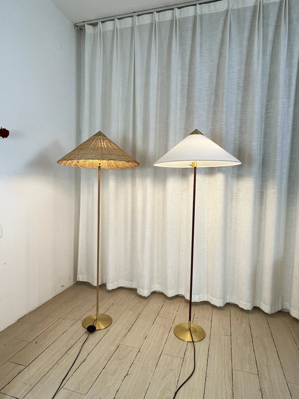 Bamboo Hat Floor Lamp