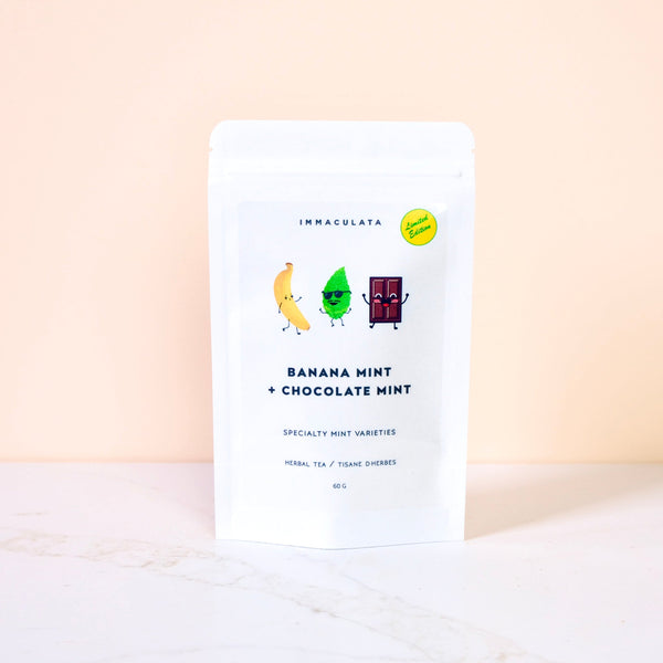 BANANA MINT + CHOCOLATE MINT