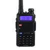 BaoFeng UV-5R Walkie Talkie Professional CB Radio Baofeng UV5R Transceiver 128CH 5W VHF&UHF Handheld UV 5R For Hunting Radio - black