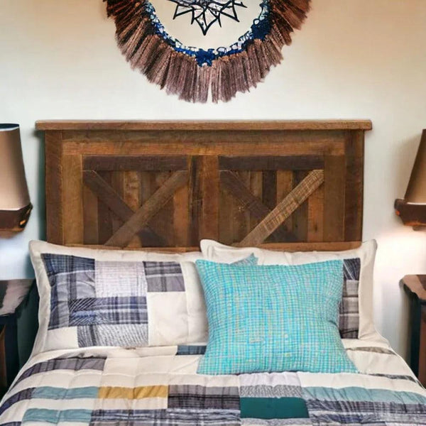 Barndoor Barnwood Headboard - Gifts for You 'n Me